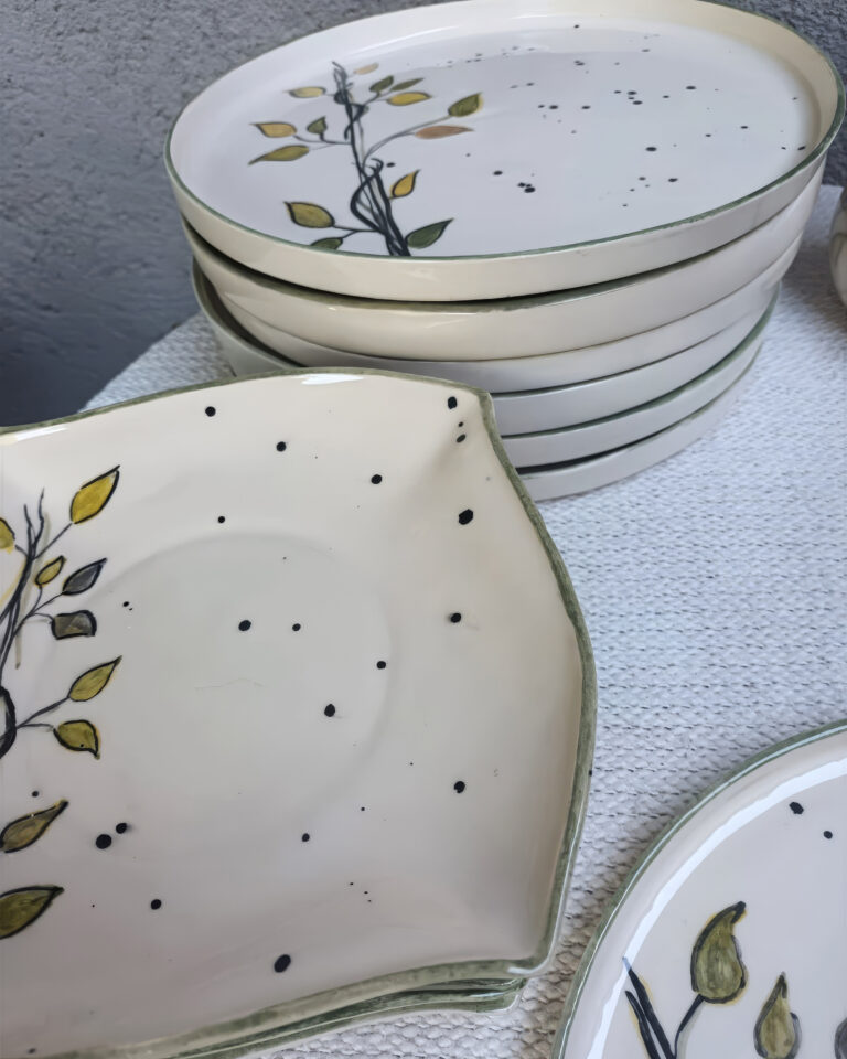 plato ceramica artesanal argentina