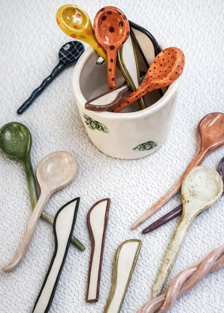 utensillos de ceramica artesanal