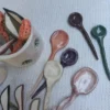utensillos de ceramica artesanal