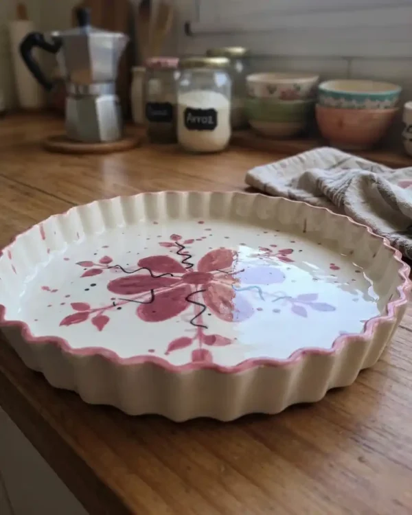 tartedera de ceramica artesanal