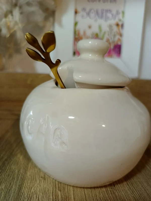azucarera de ceramica artesanal