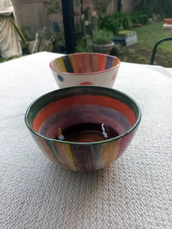tazon de ceramica artesanal
