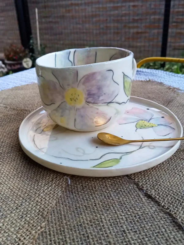 taza de ceramica artesanal