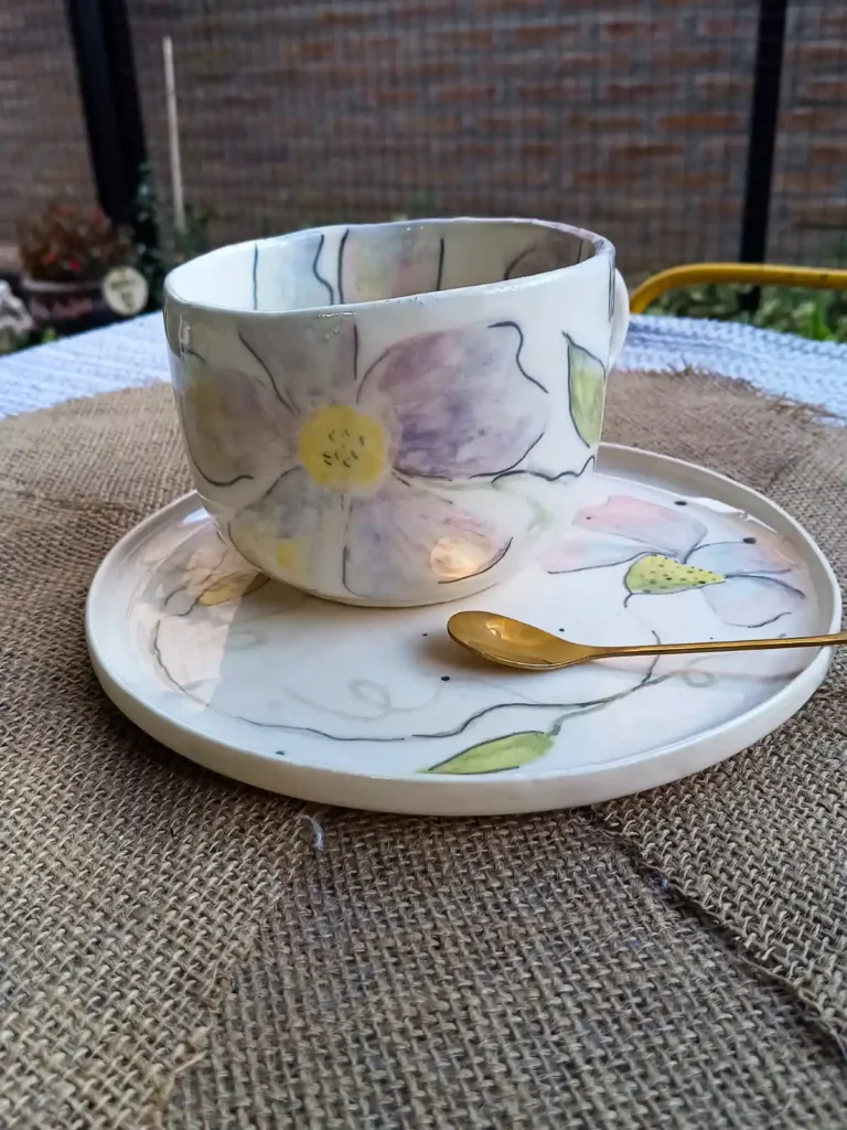 taza de ceramica artesanal