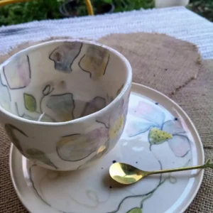 taza de ceramica artesanal
