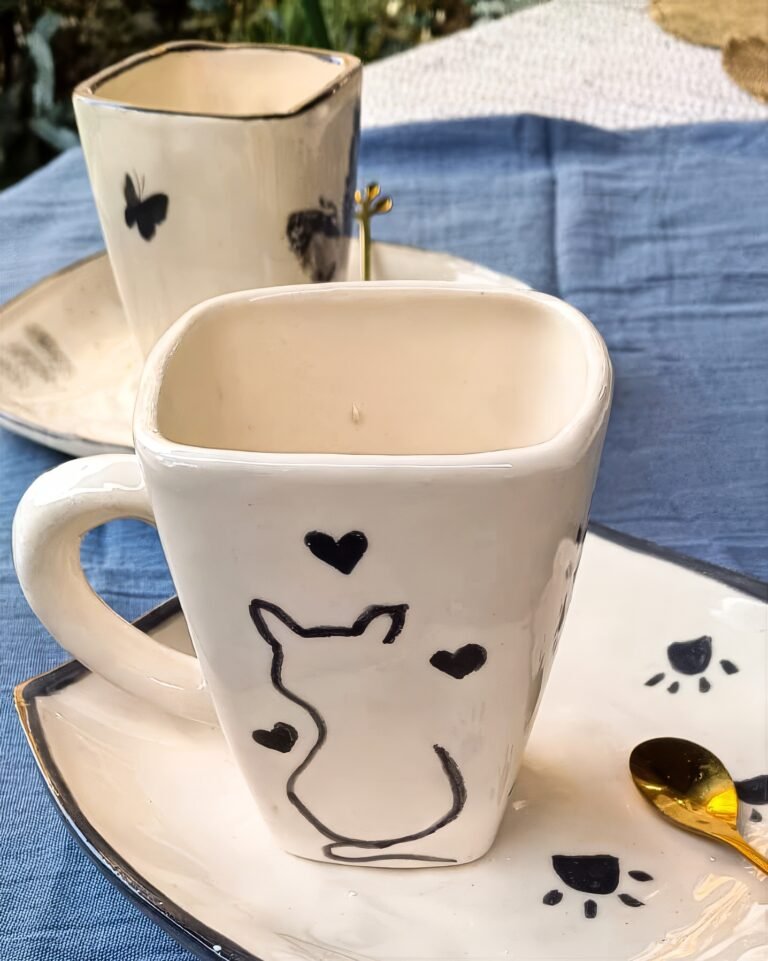 taza de ceramica artesanal