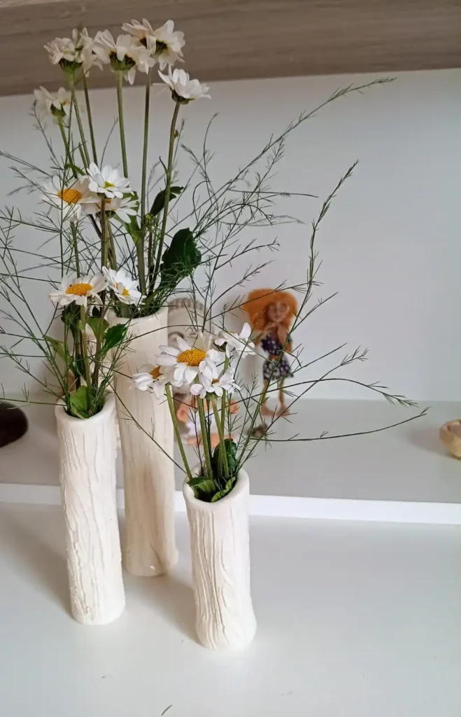 Set de Floreritos de Cerámica Artesanal – Minimalismo y naturaleza en tu espacio