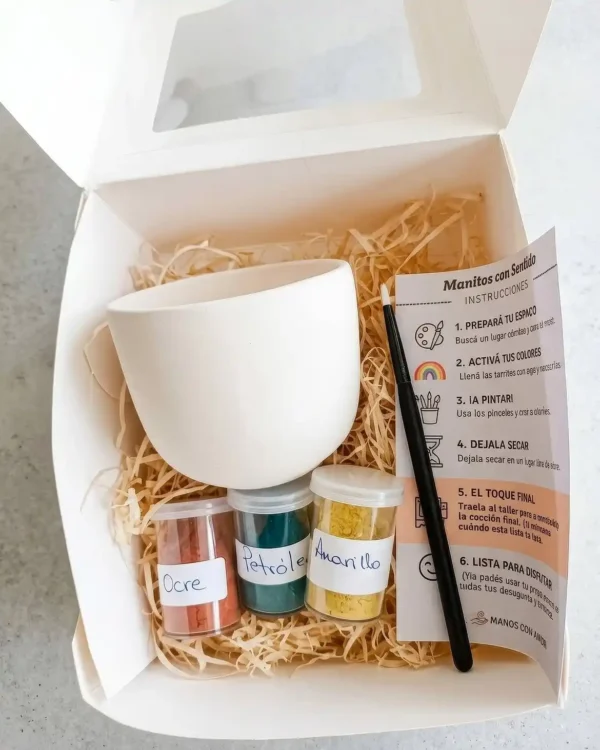 kit de arte manos con sentido