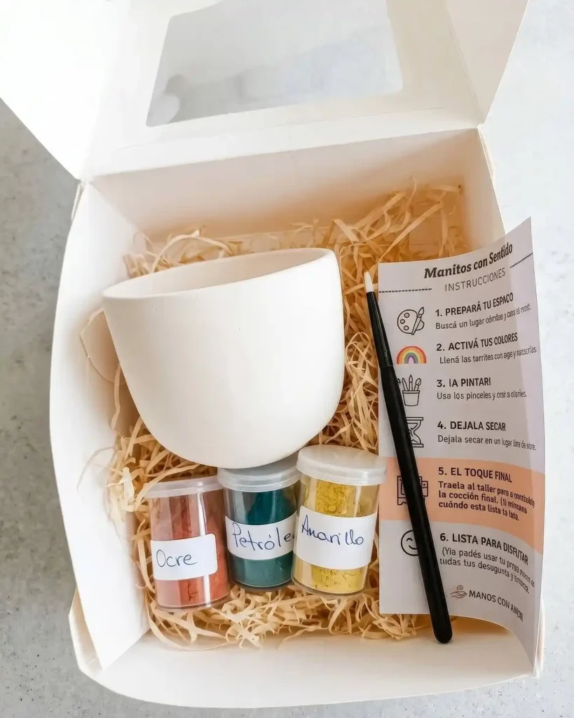 kit de arte manos con sentido