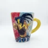 taza illustracion de lionel messi atras